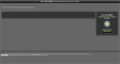 Desktop Screenshot of concours-fonction-publique.org